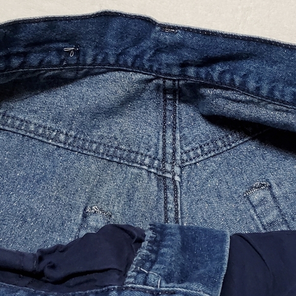 VINTAGE 90s Iceberg Italian Glitter Mod Wash Extra High Rise Loose Fit Jeans 38 - Picture 10 of 12